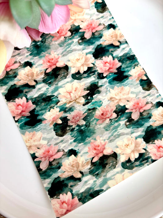 Water Lily Painting Transfer Paper