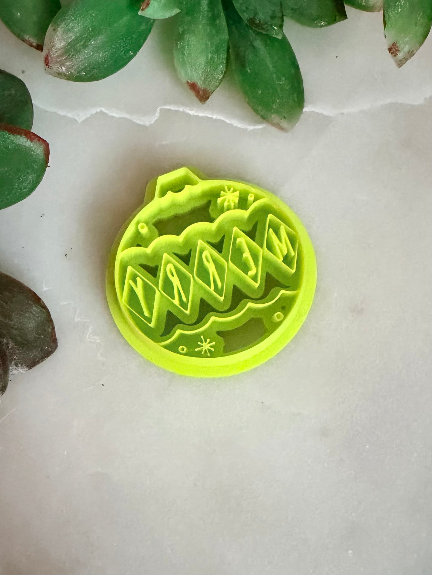 Merry Mid Century Ornament Cutter