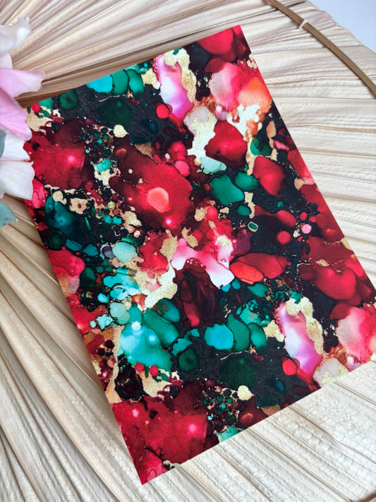 Ink Drip Transfer Paper