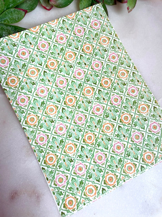 Mediterranean Motif Transfer Papers