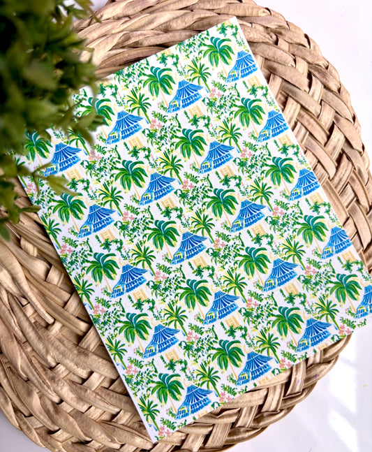 Beach Hut 2 Transfer Paper