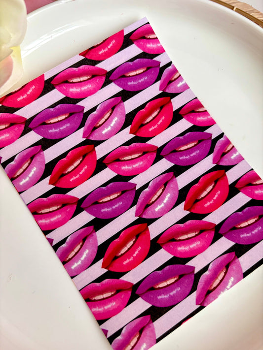 Juicy Lips Transfer Paper