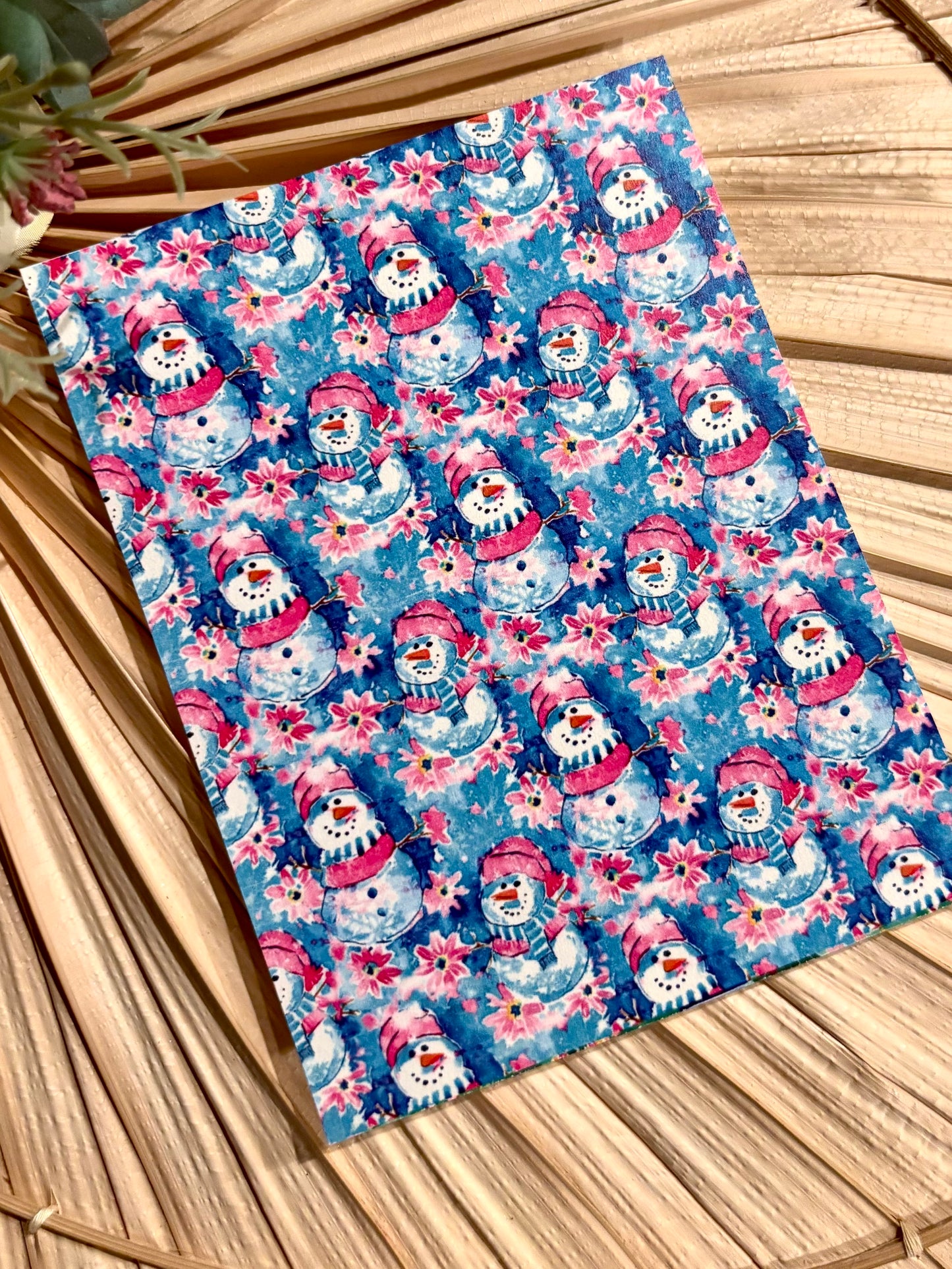 Snuggly Snowmen Transfer Paper