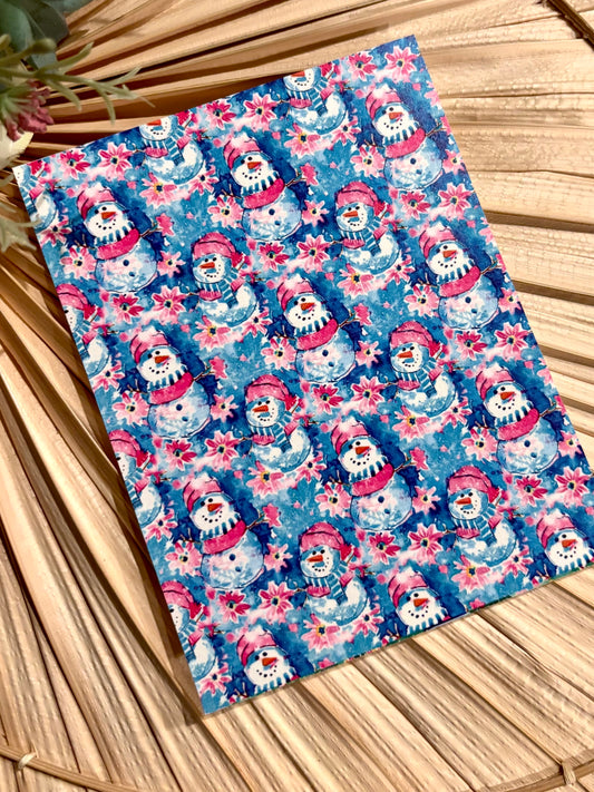 Snuggly Snowmen Transfer Paper