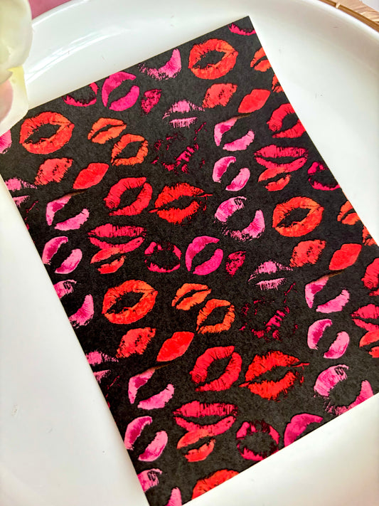 Hot Kiss Reds Transfer Paper