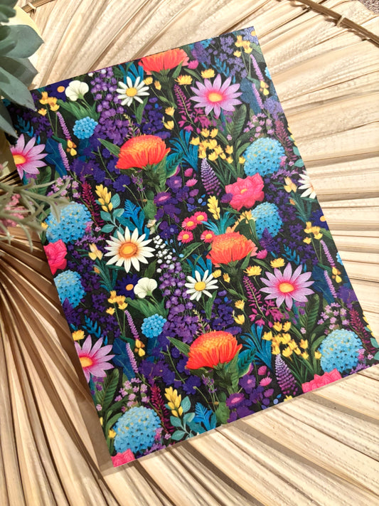 Bright Florals B Transfer Paper