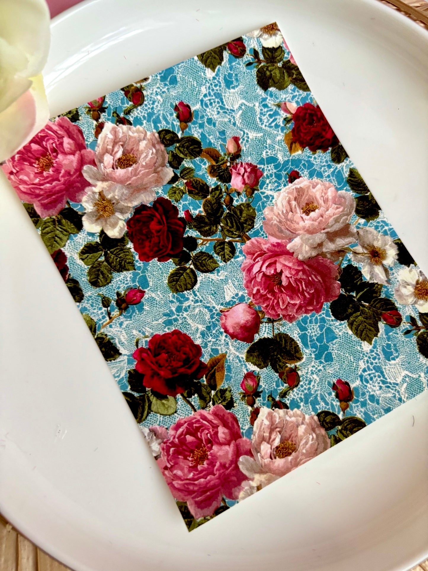 Roses & Lace Transfer Paper