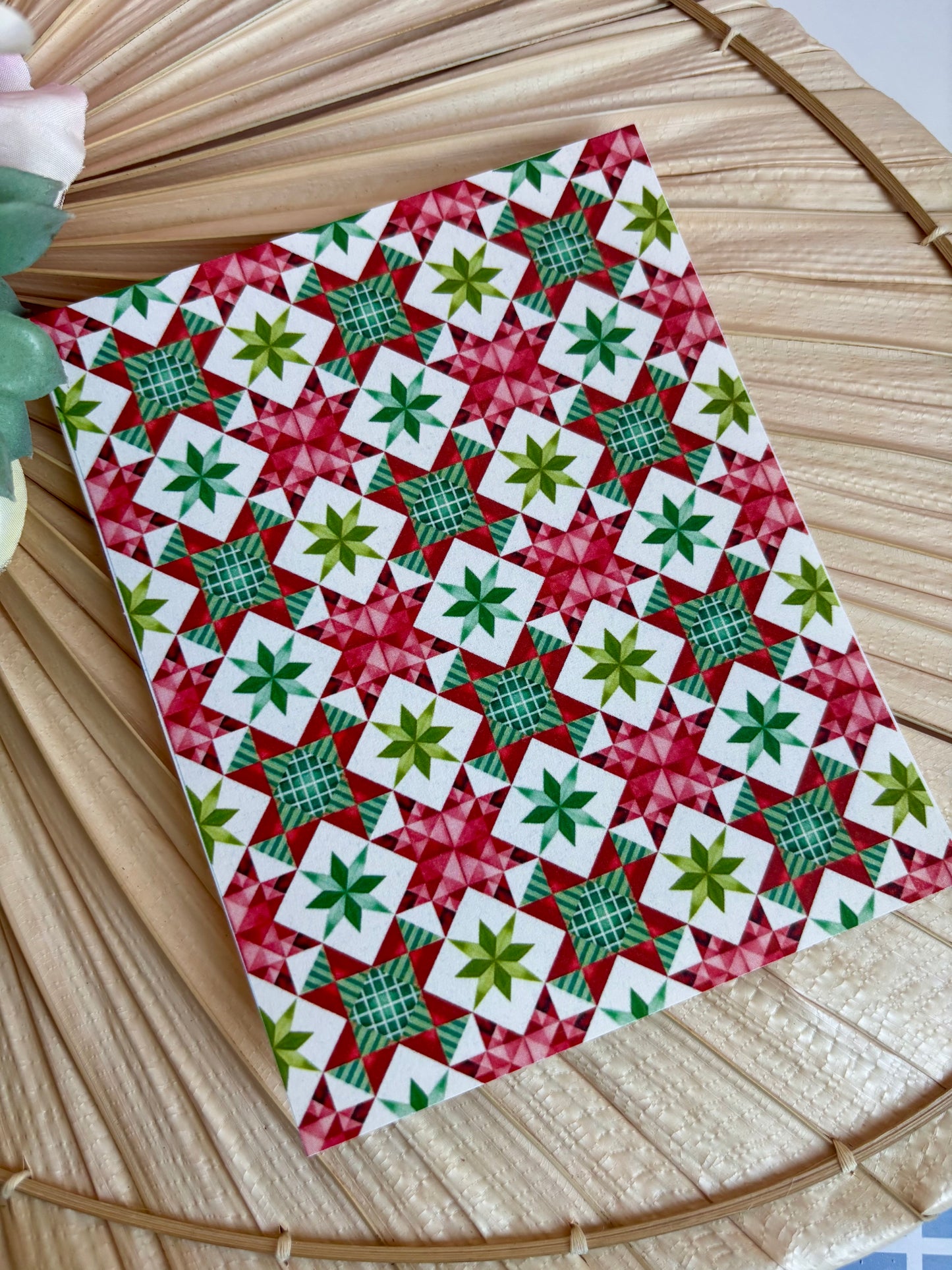 Xmas Quilt Transfer Paper
