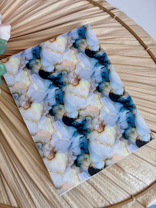 Opal & Black Ink Transfer Paper