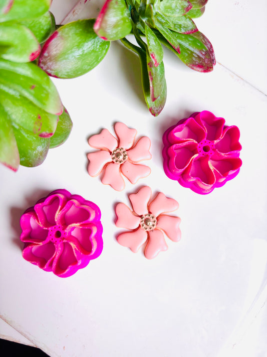 Swirly Flower Mirrored Cutters