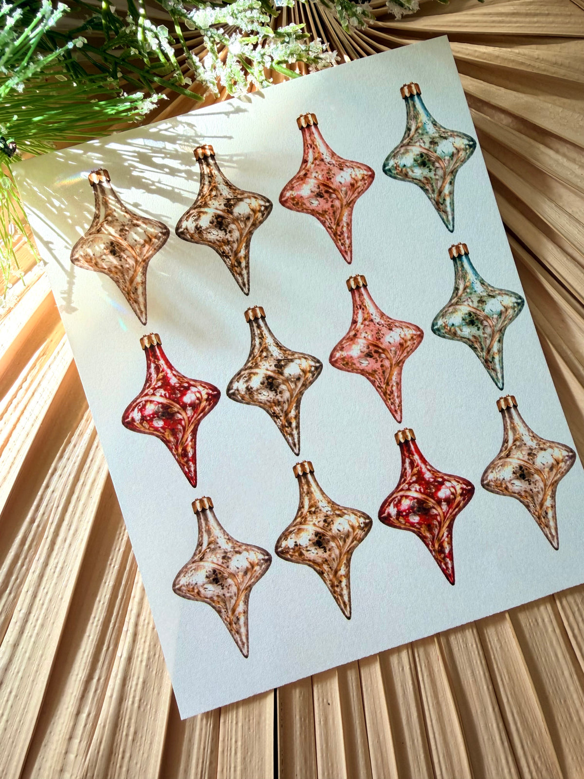 MCM Ornament Transfers & Fitted Cutter