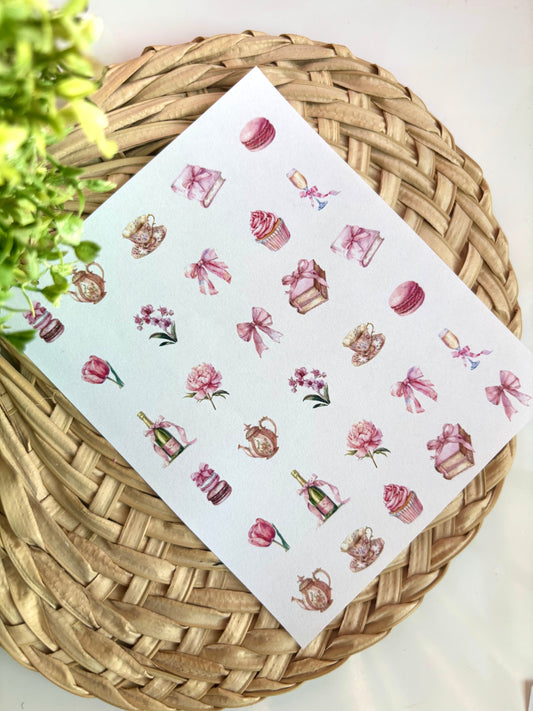 Coquette Charm Transfer Paper
