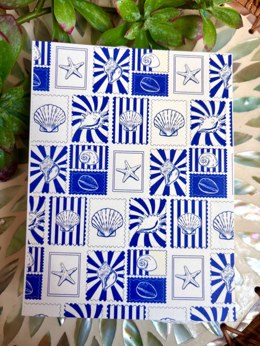 Shell Burst Transfer Paper