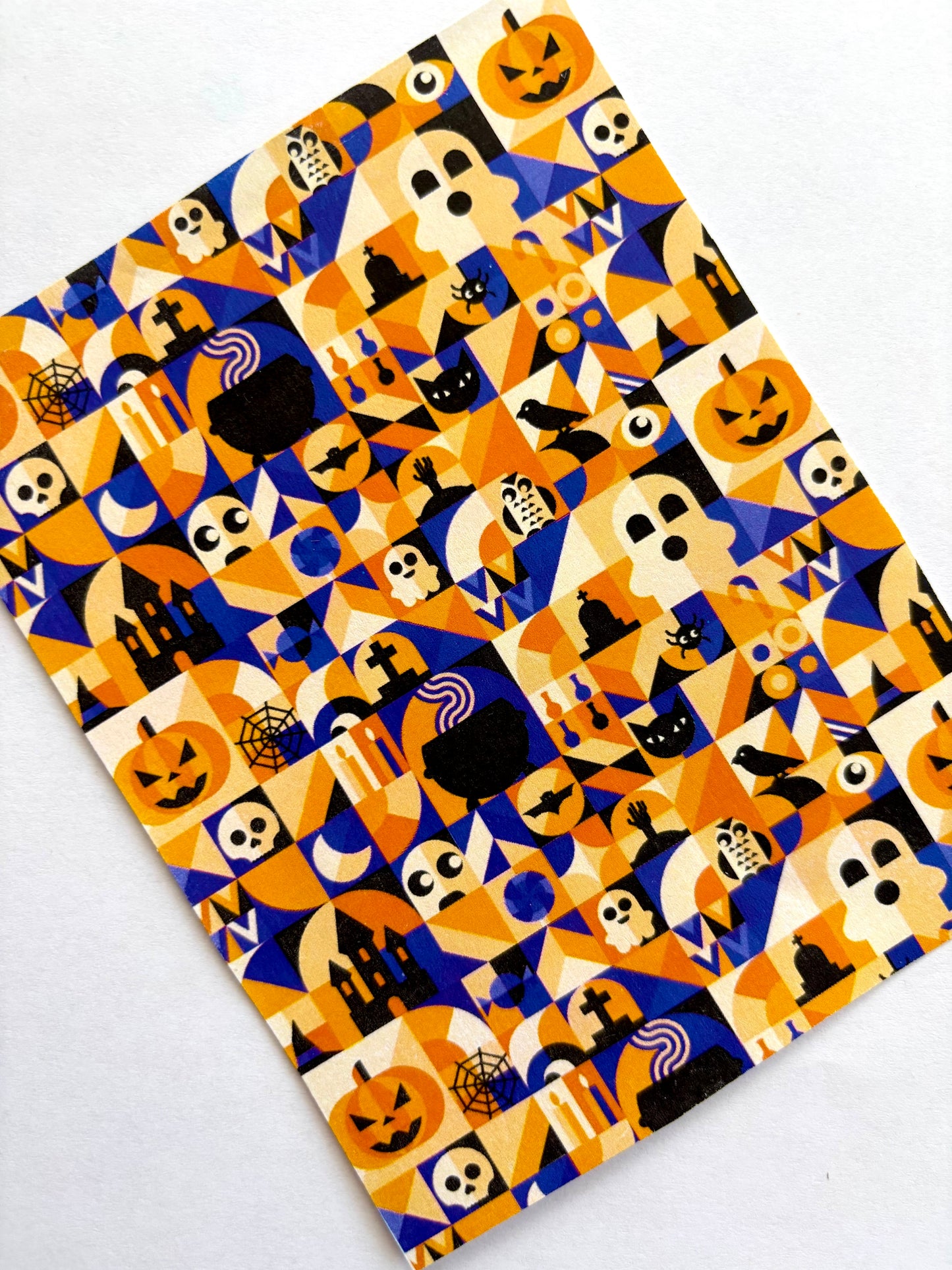 Halloween Motif Transfer Papee