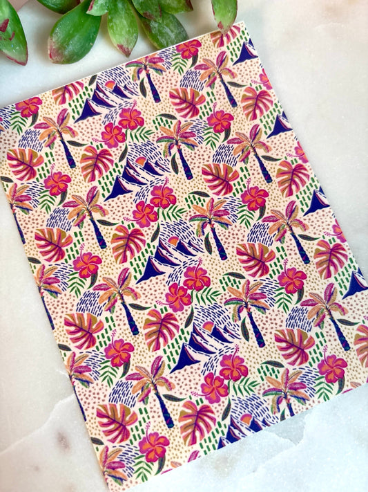 Spotty Tropics Transfer Paper