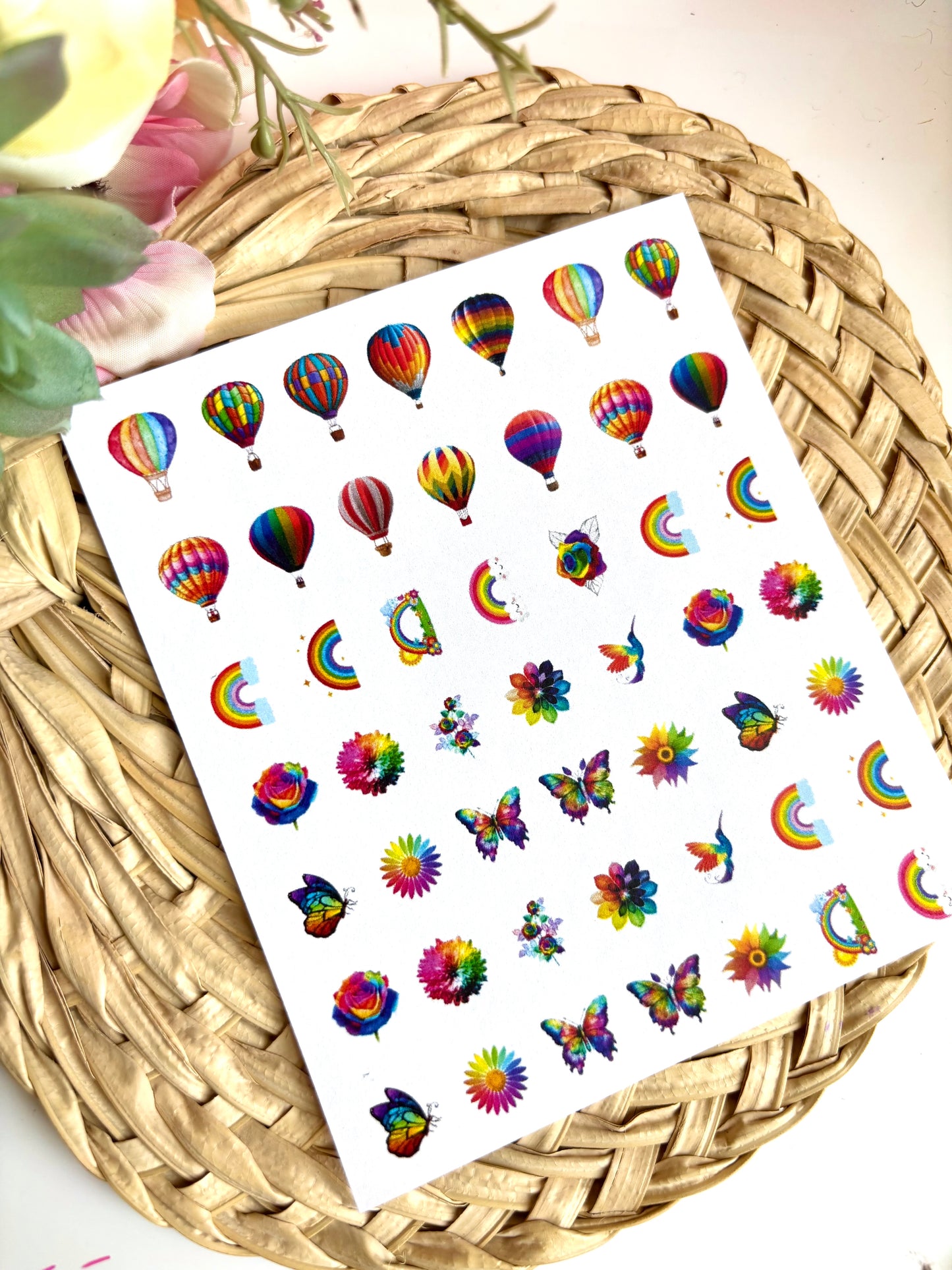 Rainbow 🌈 Charm Transfer Paper