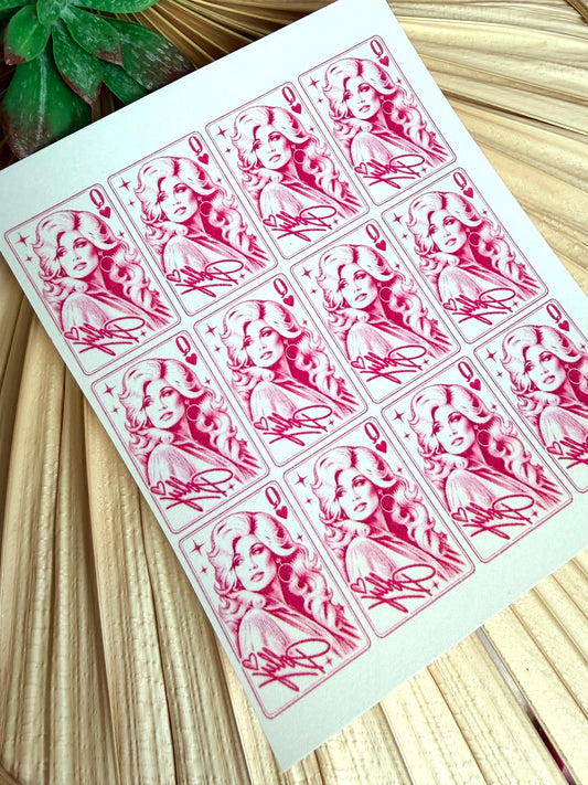 Pink Dolly Transfers & Cutters