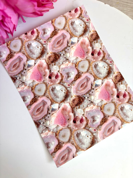 Rose Geode Transfer Paper