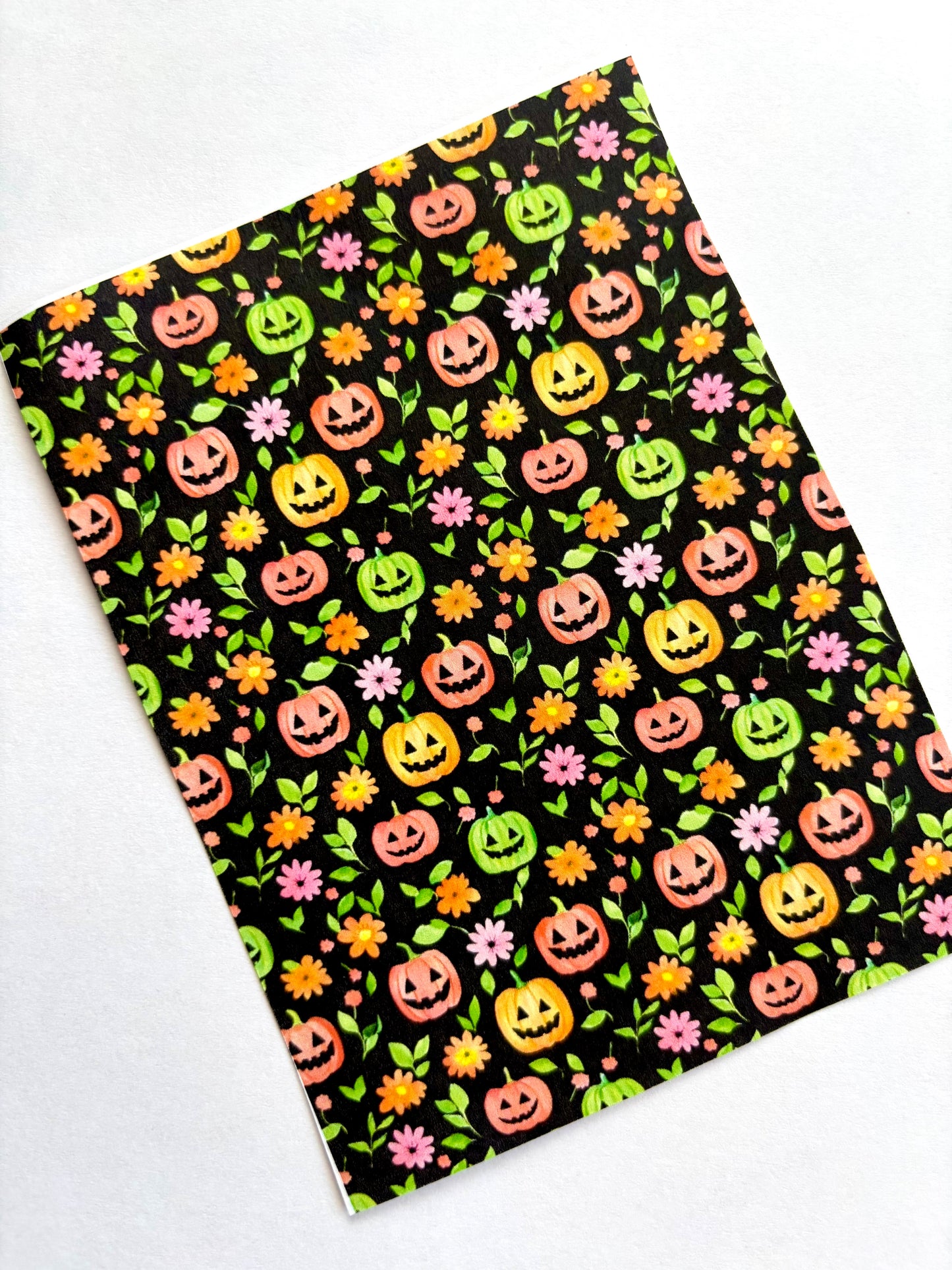 Neon Pumpkin Transfer Paper