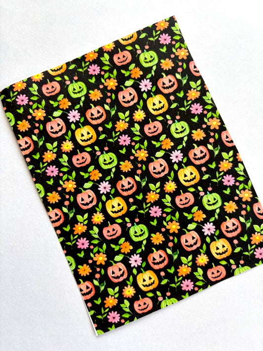 Neon Pumpkin Transfer Paper