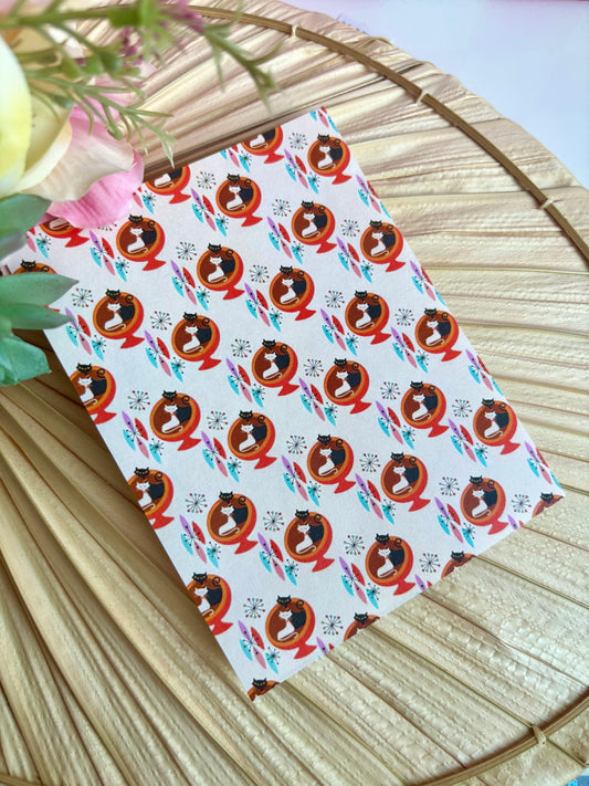 Love Kitty Ivory Transfer Paper