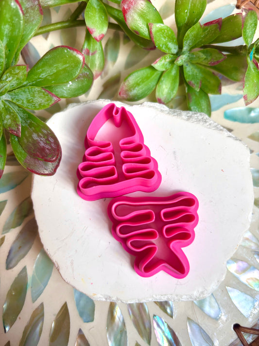 Fish Bones Clay Cutters
