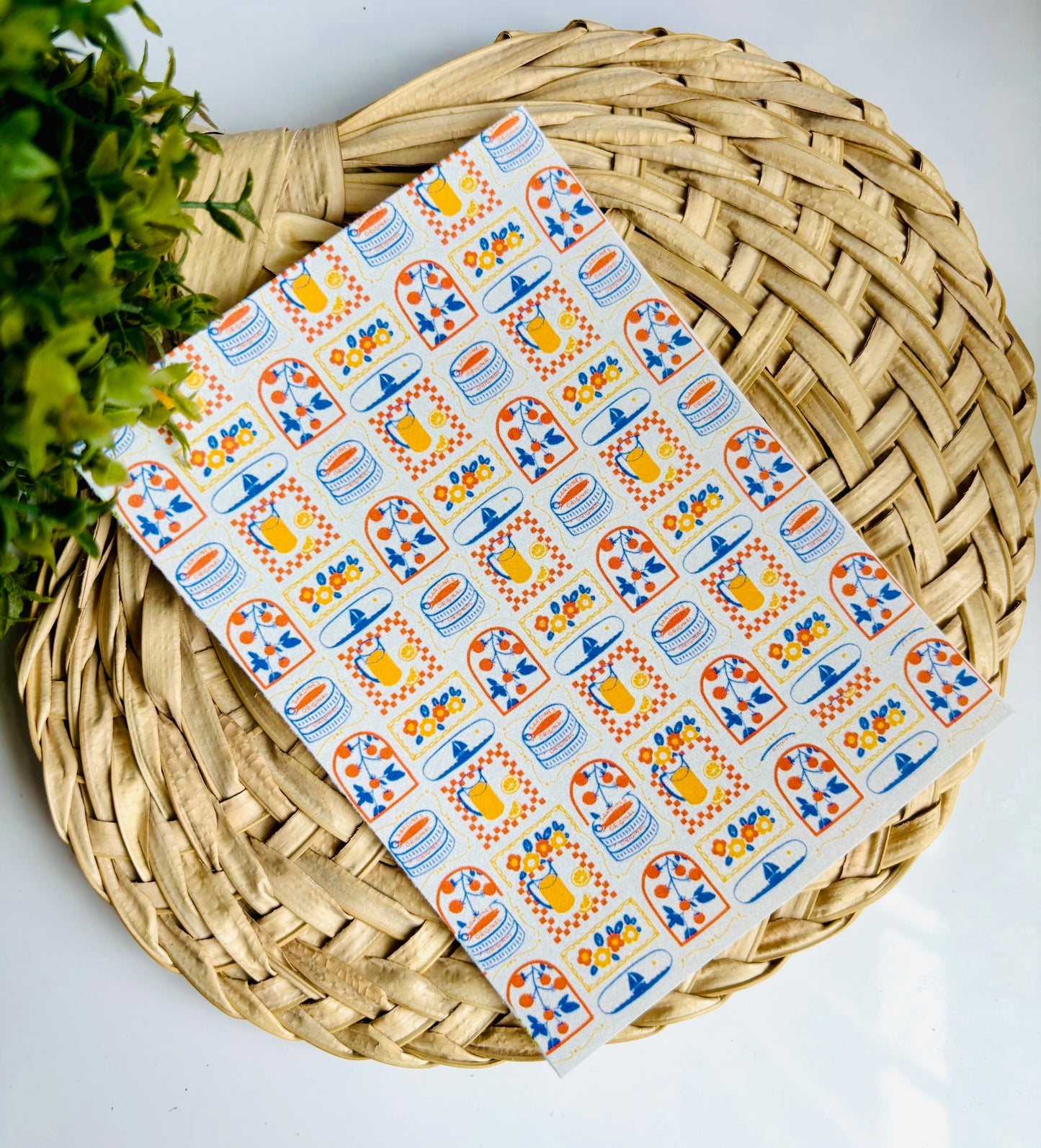 Italian Kitchen Collage Transfer Paper