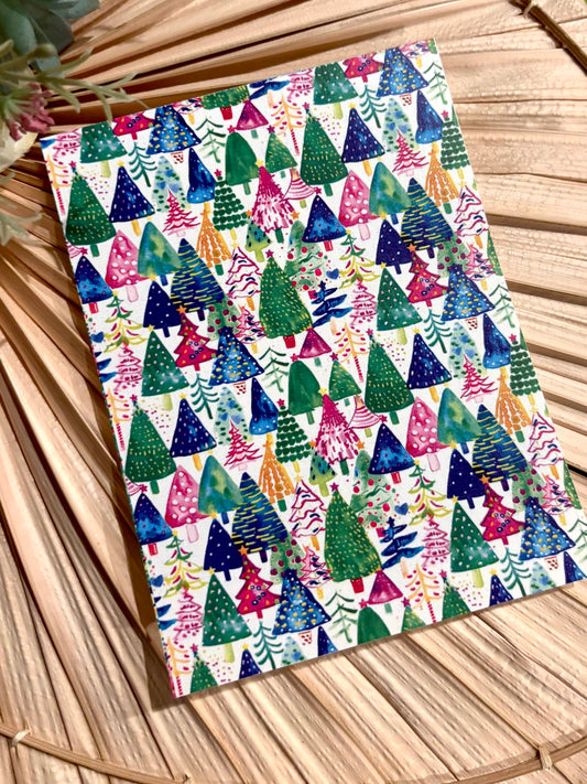 Triangle Trees Transfer Paper