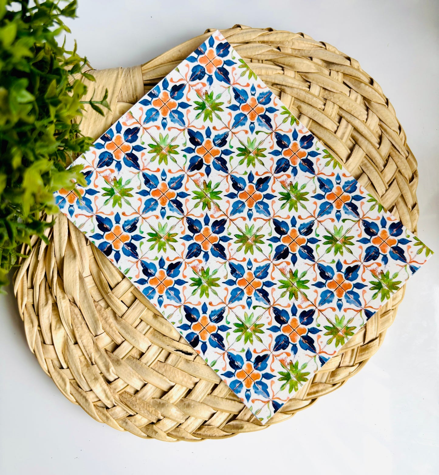 Grecian Tile C Transfer Paper