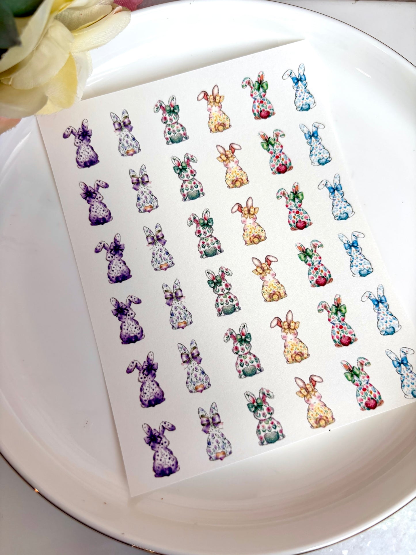 Bunny Bummies Transfer Papers