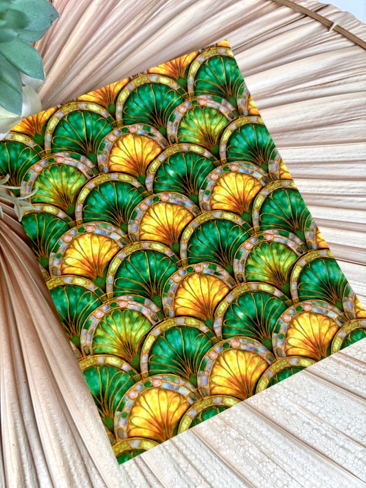 Emerald City Stained Glass Transfer Paper