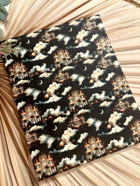 Haunted House Transfer Paper