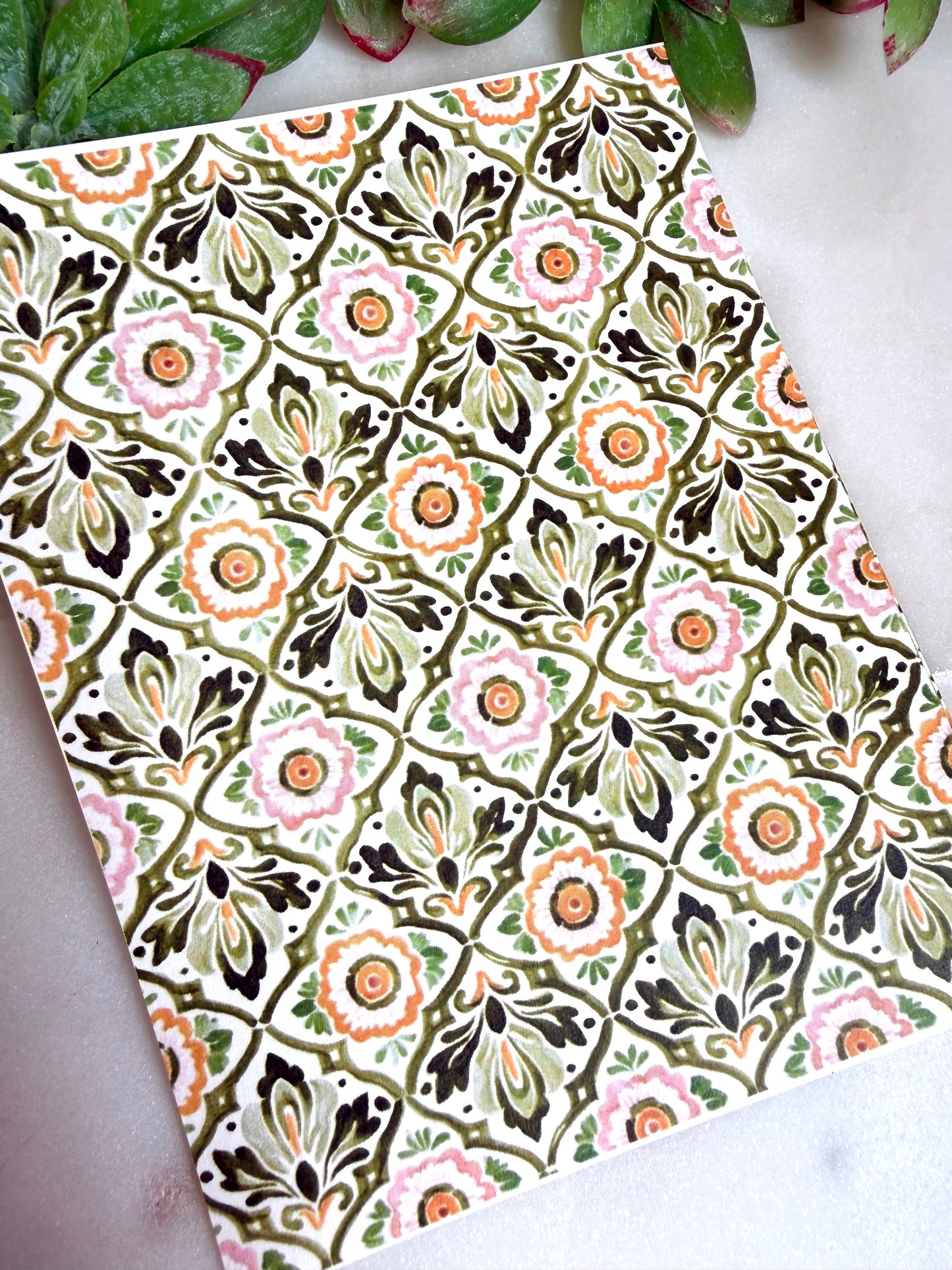 Mediterranean Motif Transfer Papers