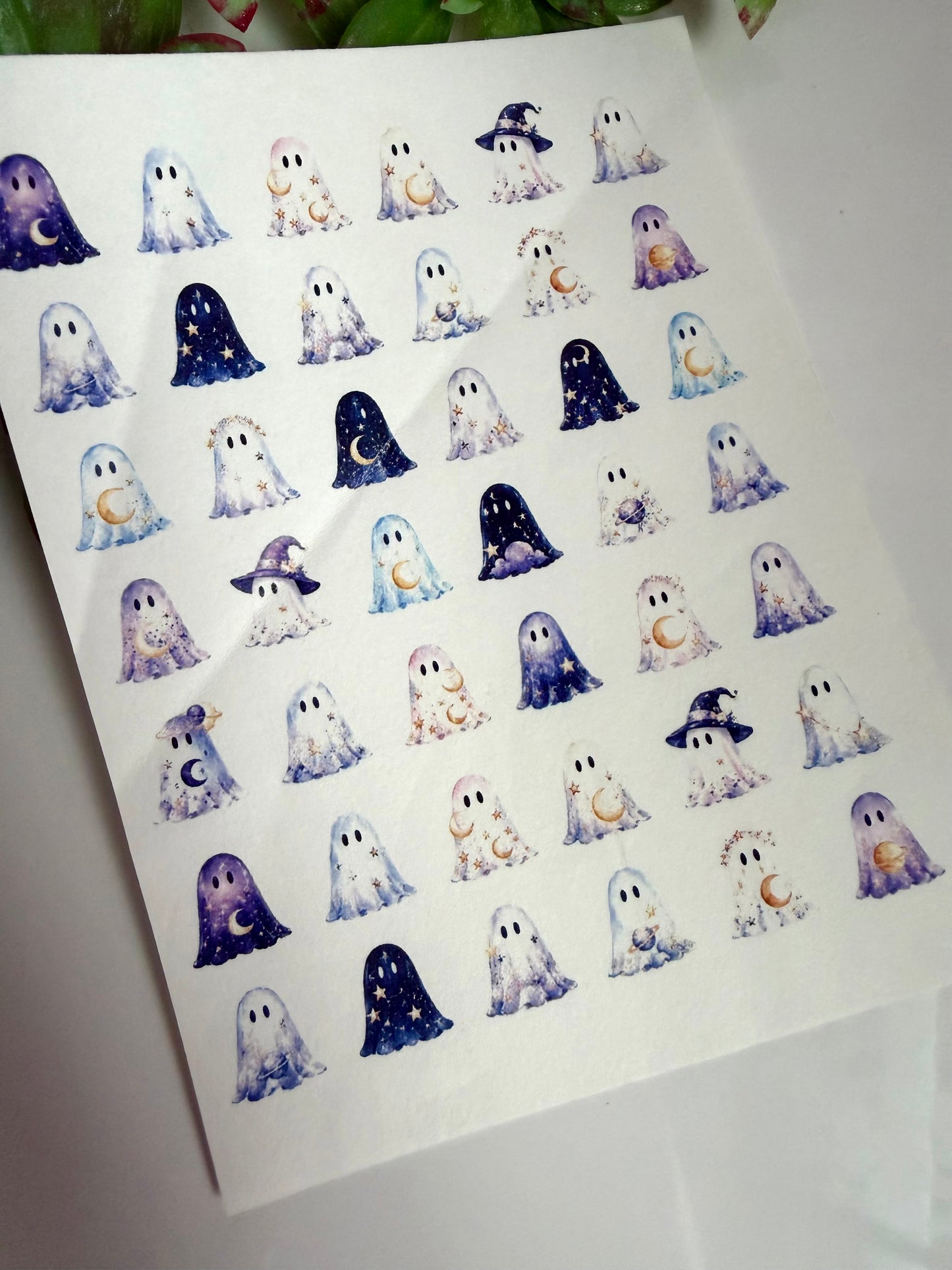 Starry Specters Charm Transfer Paper