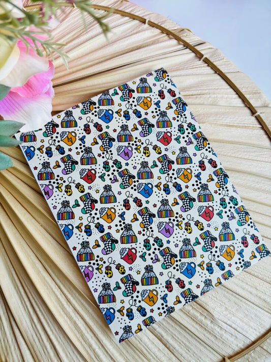 Funky Winter Doodles Transfer Paper