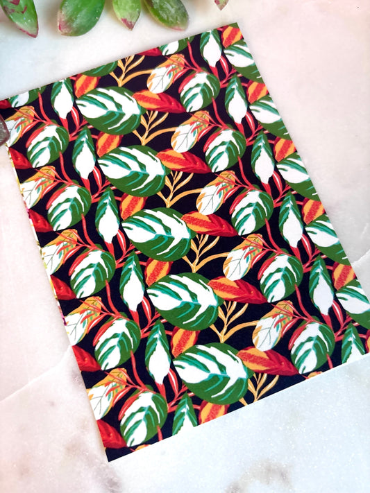 Leafy Tropic Transfer Paper