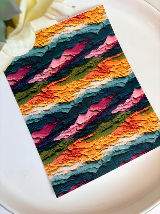 Dusky Impasto Transfer Paper