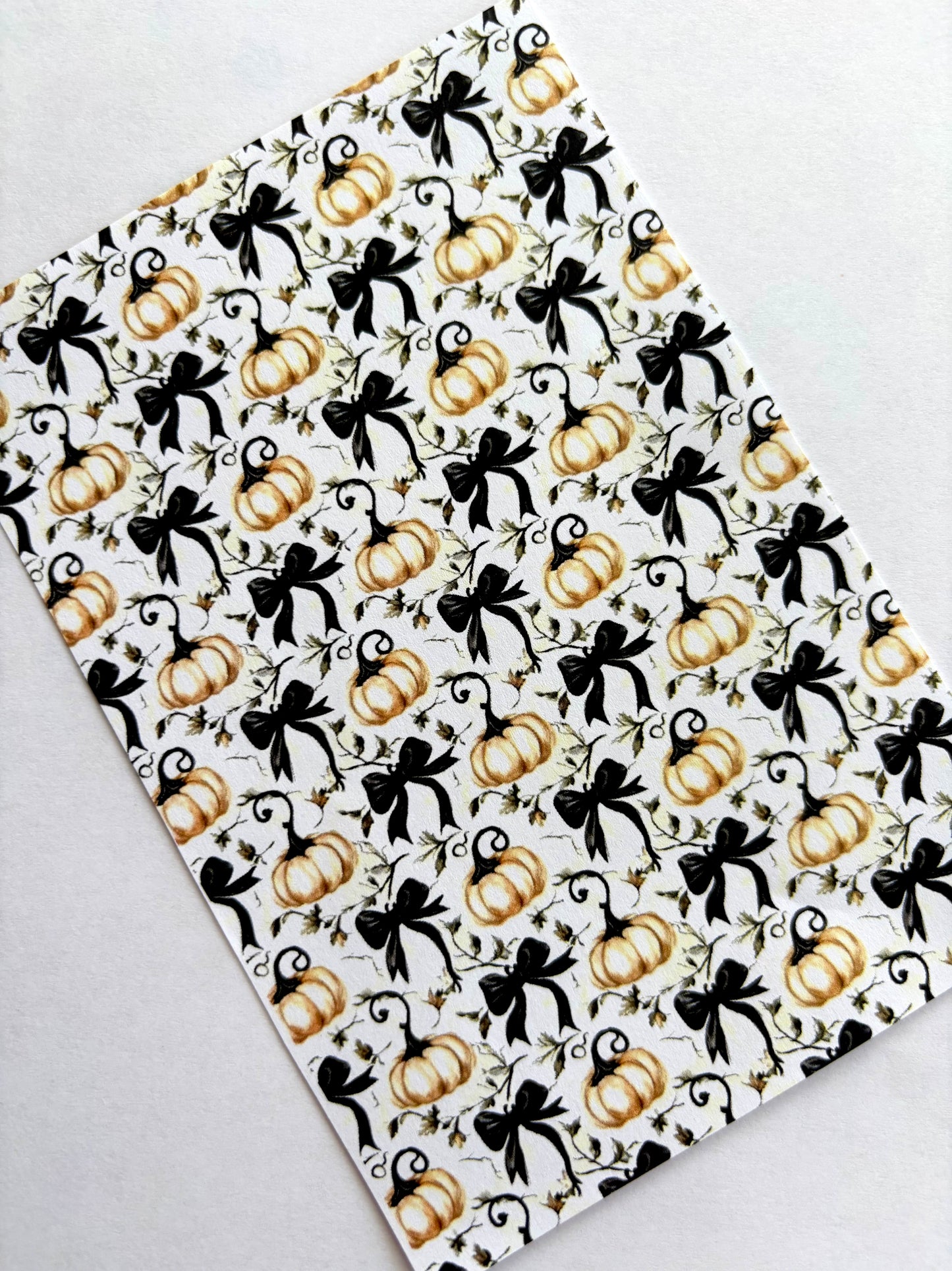 Bows&Pumpkins Transfer Paper