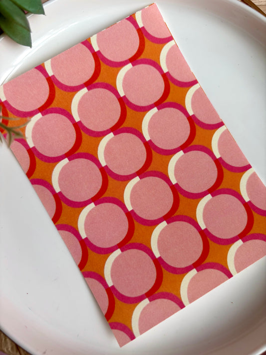 MCM Circle Motif Transfer Paper