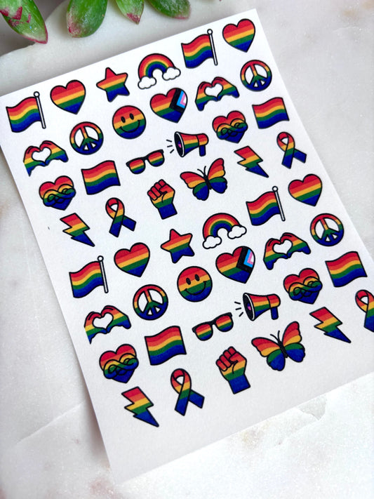 Pride Bold Charm Transfer Paper