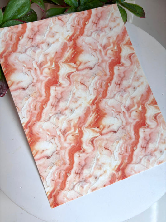 Peachy Agate Transfer Paper