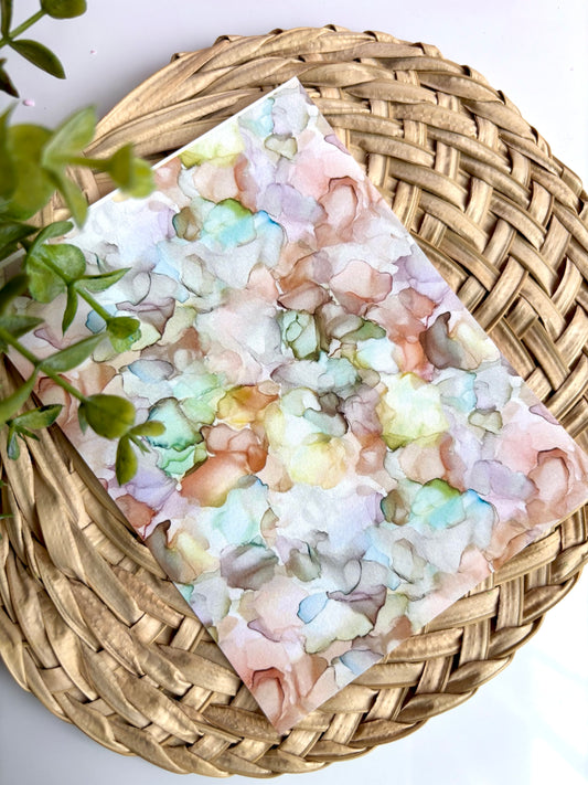 Inky Pastel Transfer Paper