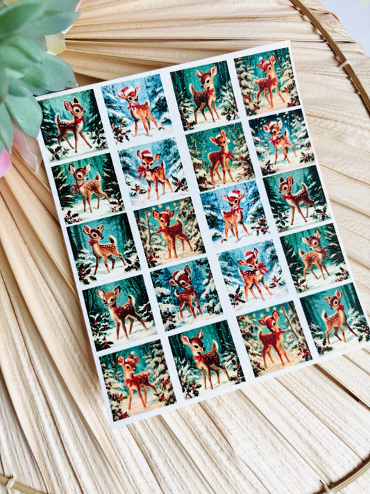 Darling Deer Tile Transfer Paper