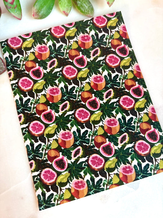 Figgy Tropic Transfer Paper