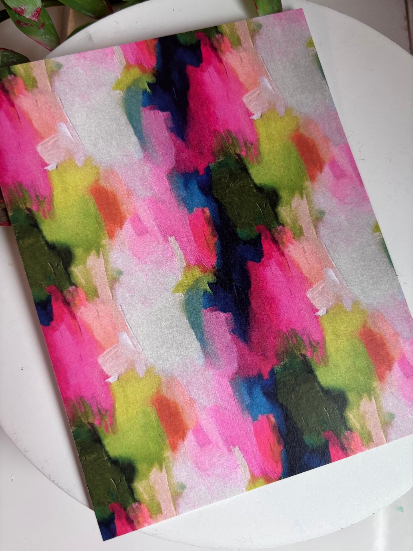 Spring Impressionist Transfer Paper
