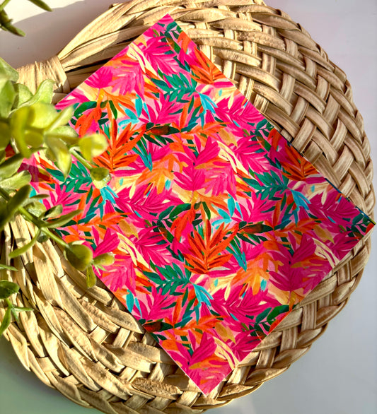 Pinky Tropical Transfer Paper