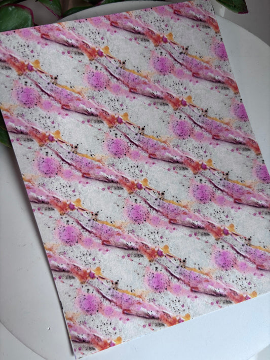 Pinky Glaze Transfer Paper