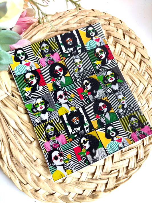 Mod Chick B Transfer Paper