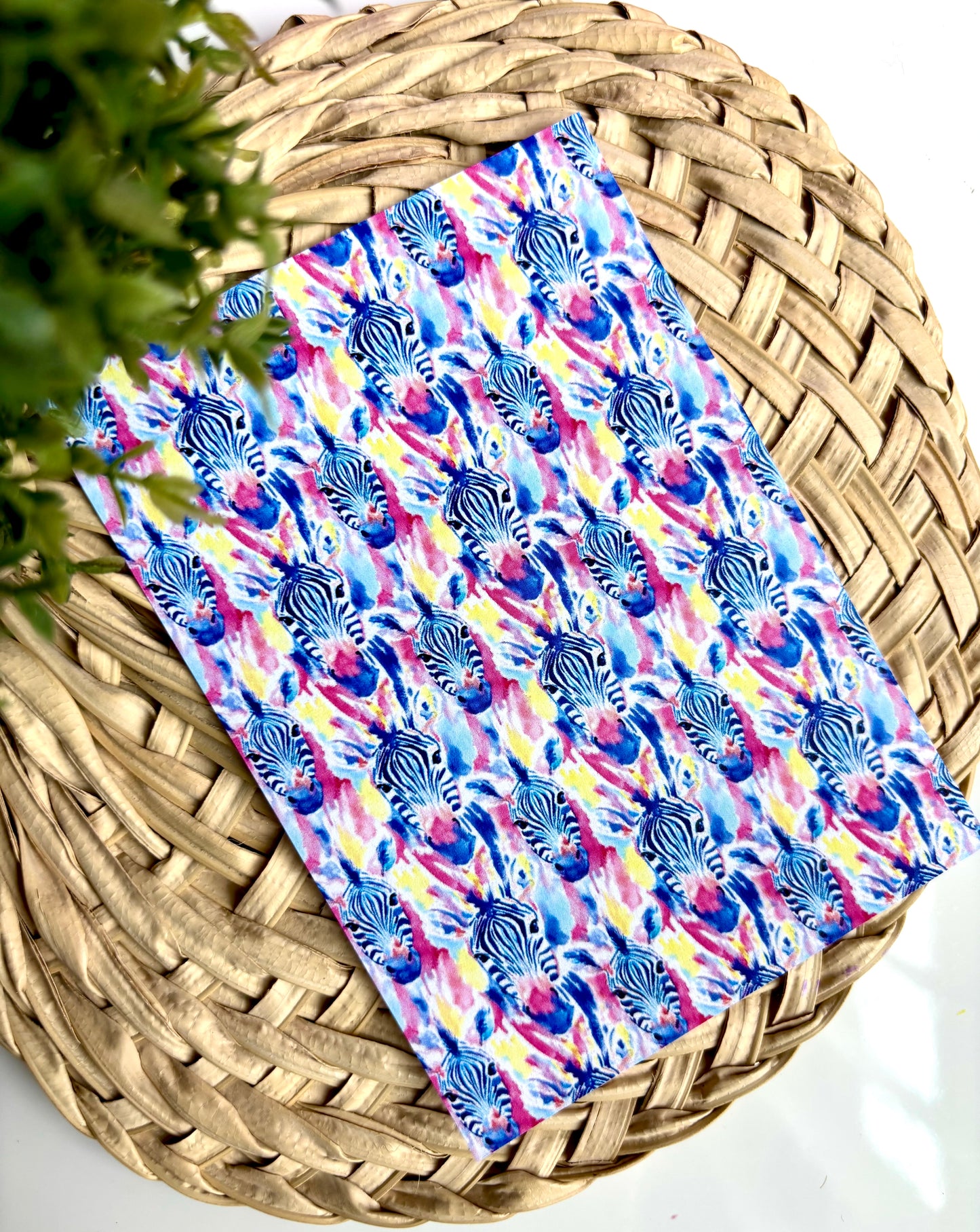 Zebra Watercolor Transfer Paper