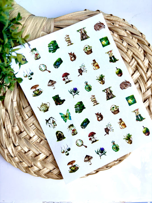 Enchanted Forest A Charm Transfer Paper